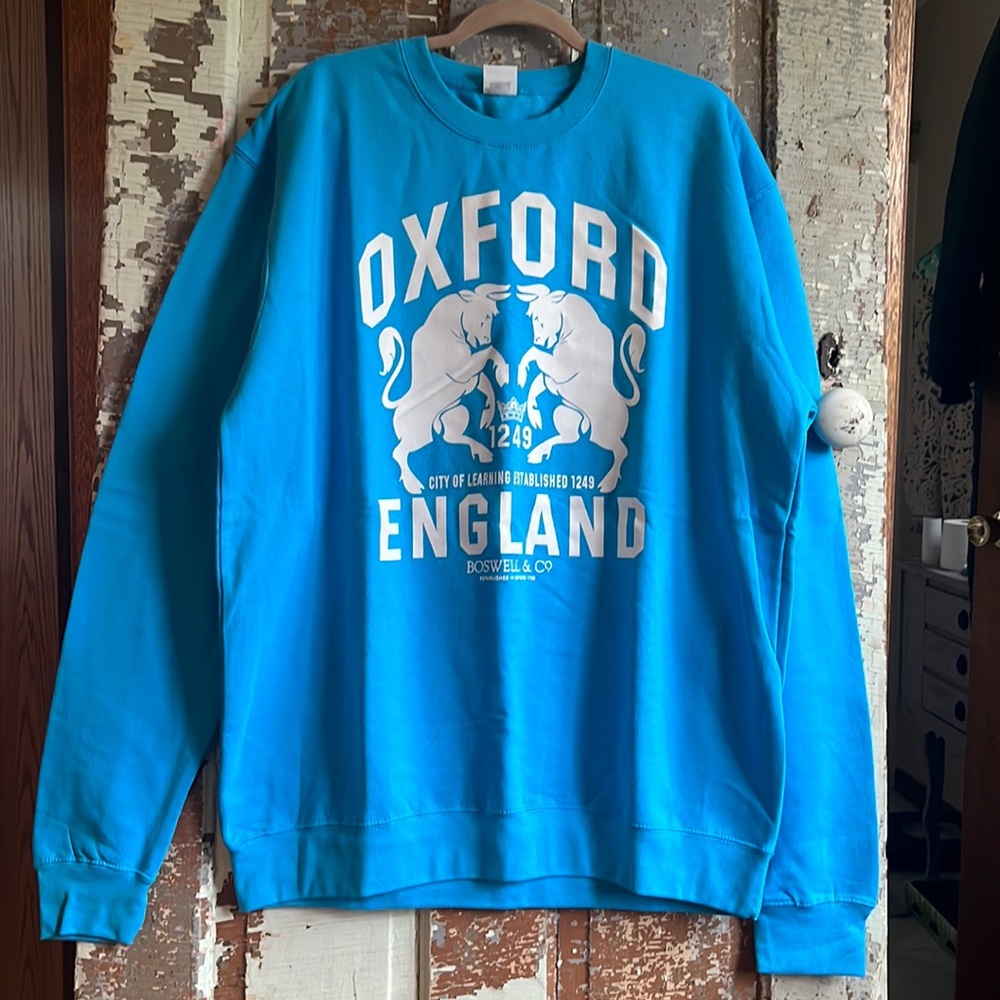 Oxford England Crewneck Sweater | NWOT | XL
